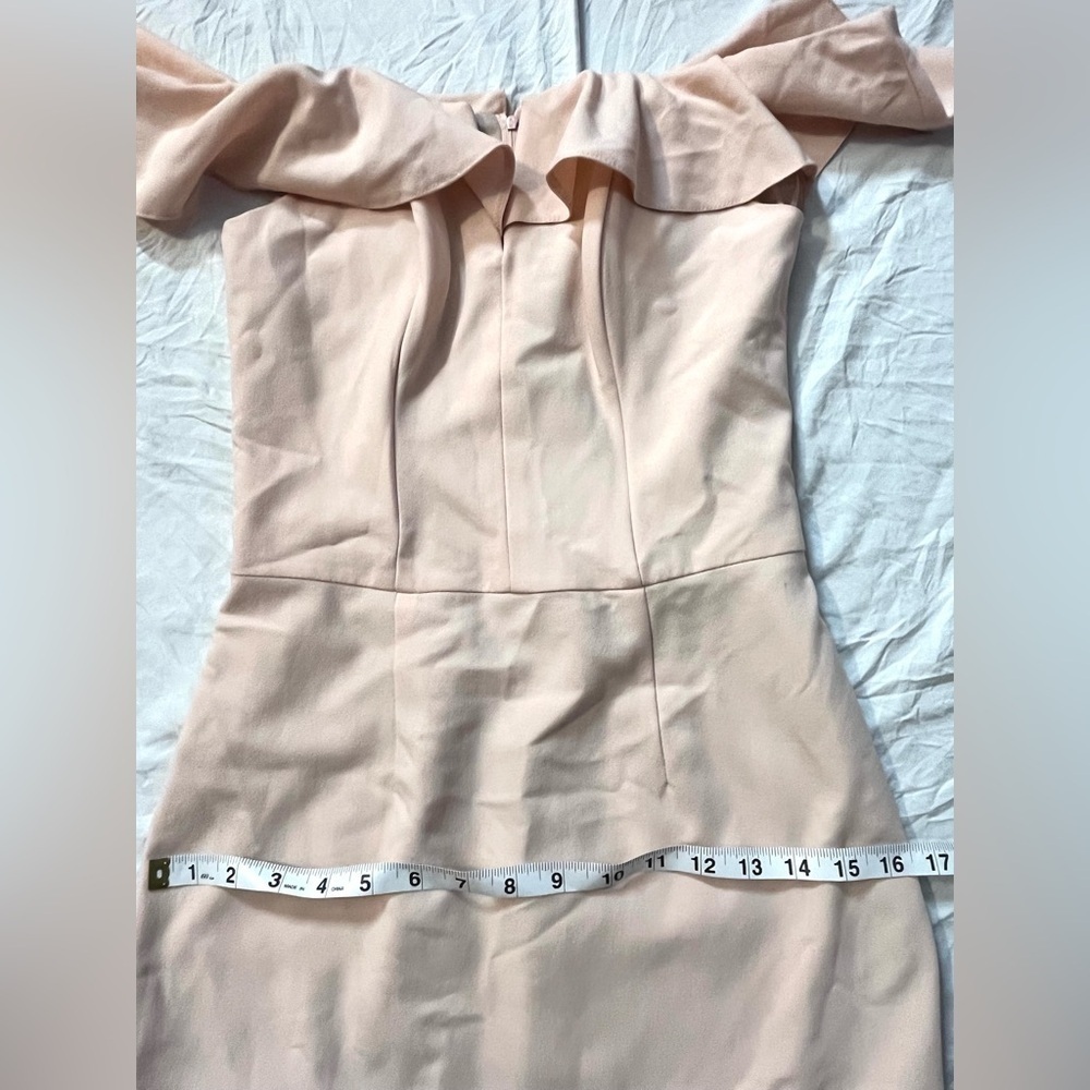 Miss Selfridge Pink/Cream Colored Women’s Size 4 Dress Preloved - Picture 6 of 12